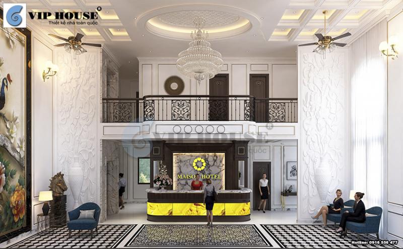 Tư vấn thiết kế nội thất khách sạn đẹp mãn nhãn với phong cách tân cổ điển